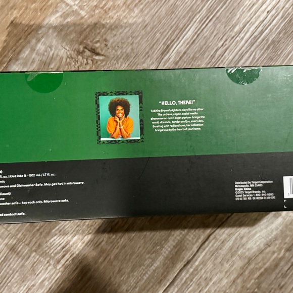 Tabitha Green and Brown Tea Business Set - Picture 4 of 6